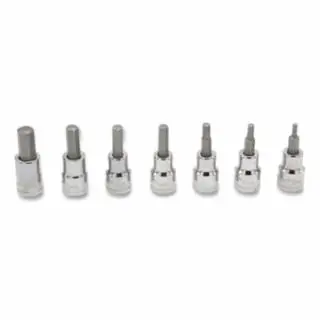 Discount Crescent CBSS1N 7 pc Hex Bit Socket Setmm 3/8" Drive (1 ST)