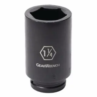 Gearwrench 84873 3/4" Drive 6 Point Deep Impact SAE Socket 1-3/8" Flash Sale