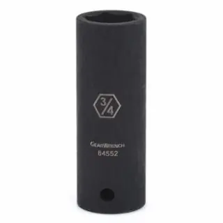 New Release Gearwrench 84559N 1/2" Drive 6 Point Deep Impact SAE Socket 1-3/16"