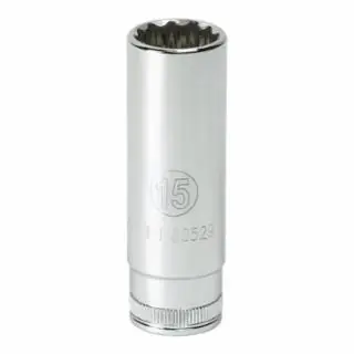 Gearwrench 80394D 3/8" Drive 6 Point Deep Metric Socket 12 mm Today Only