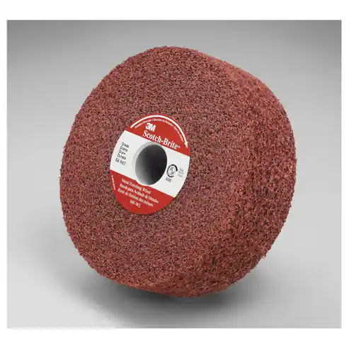 Scotch-Brite 7010364522 Metal Finishing Wheel 6In x 4 In x 1 In (1 WH) Authentic