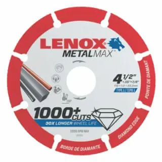 Lenox 1972927 Lenox Diam Cutoff Wh Ch12" X 1" Chop Saw Fresh Stock