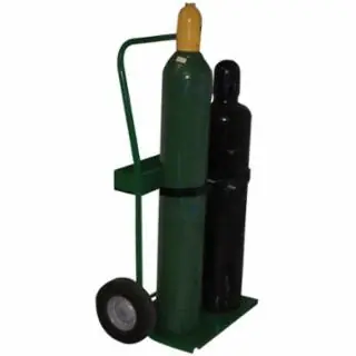 Bargain Saf-T-Cart 820-10 Cart With Sc-8 Wheels 20" Cylinder Capacity