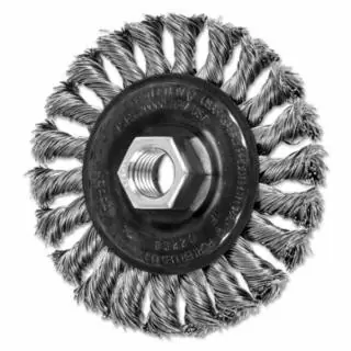 Pferd 82296 4" Full Cable Mini Knotwheel .020 Ss Wire Reduced Price