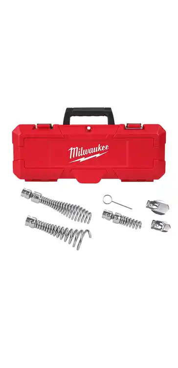 Milwaukee Tool 48-53-3820 1-1/4" - 2" Head Attachment Kit For 5/8" Sectional Cable New Release
