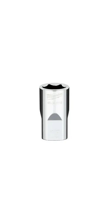 Certified Milwaukee Tool 45-34-9116 1/2" Drive 15MM Metric 6-Point Socket with FOUR FLAT Sides