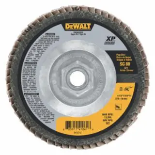 Dewalt DWA8280HRT 4-1/2 X 5/8 -1140G T27 Xp Cer Flap Jumbo Final Sale