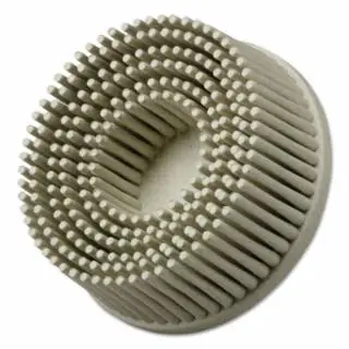 Scotch-Brite 7000000744 Bristle Disc Rd-Zb 120 Tr Wht 2Inx5/8In Tapered Fresh Stock