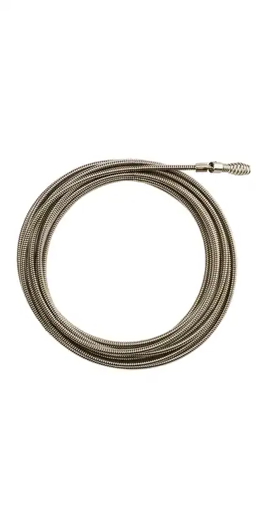 Trending Milwaukee Tool 48-53-2564 1/4" x 25‘ Inner Core Drop Head Cable w/ RUST GUARD Plating