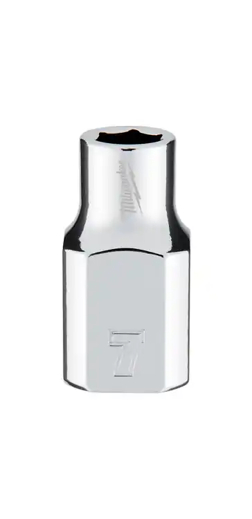Milwaukee Tool 45-34-9077 3/8" Drive 7mm Metric Socket with FOUR FLAT Sides Super Sale