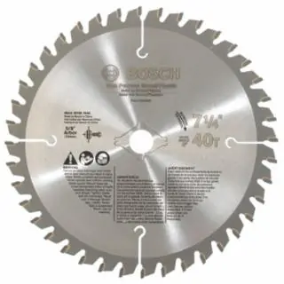 Bosch Power Tools PRO72540NF 7-1/4" 40 Tooth Non-Ferrous Metal Circ Saw Blade Limited Time