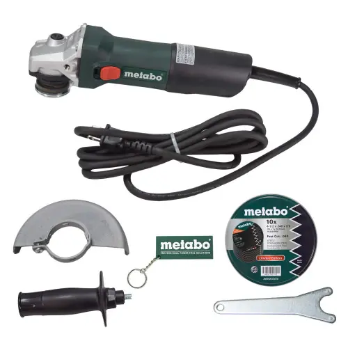 Metabo 603608420 4.5"/5" Angle Grinder W/Lock-On Authentic