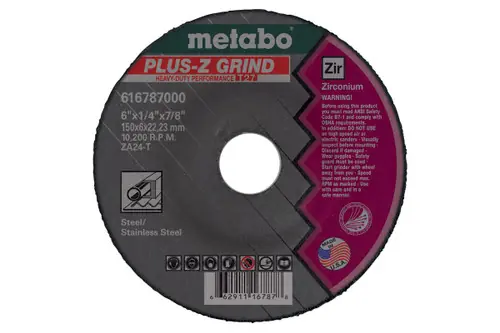 Cheap Metabo 655787000 6" Gw Za24-T (Max-Z)