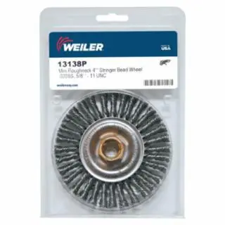 Weiler 13138P 4" Stringer Bead Wire Wheel .020 Ss 5/8"-11 Ah (5 EA) Holiday Sale