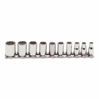 Proto J47104 Set Skt 1/4 Drive 10 Pc 12 (1 SET) Fast Shipping