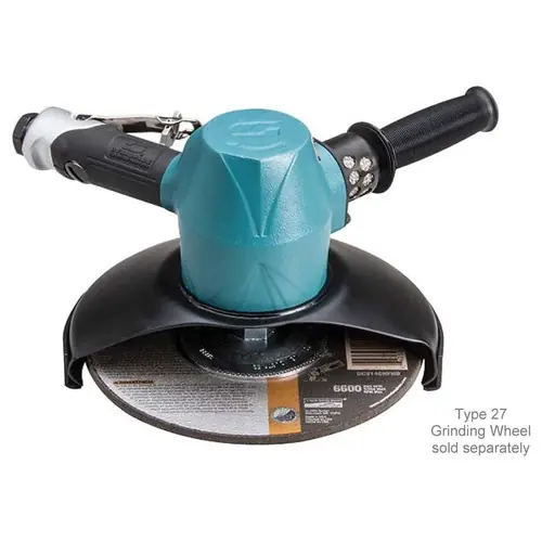 Final Sale Dynabrade 53249 9In Dia. Type 27 Vert Depressed Ctr Wh Grinder