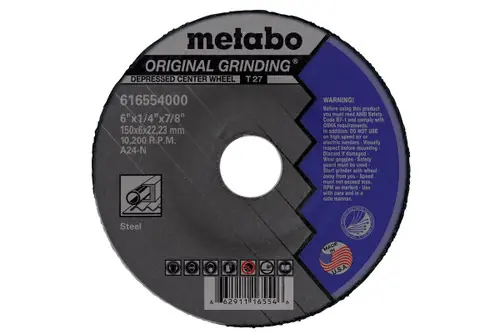 Best Choice Metabo 655554000 6" Gw A24N W/Hub