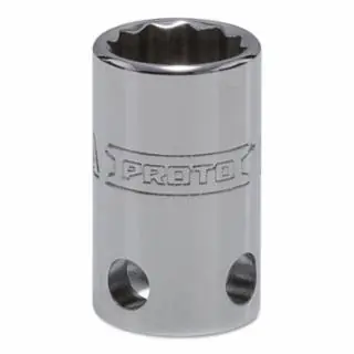 Trusted Brand Proto J5212M-TT Skt 3/8 Drive 12 mm 12 Pt-Teth