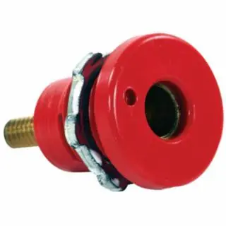 Cooper Interconnect E1012-74K F Plug Blk 3/0-4/0 1Set Must Have
