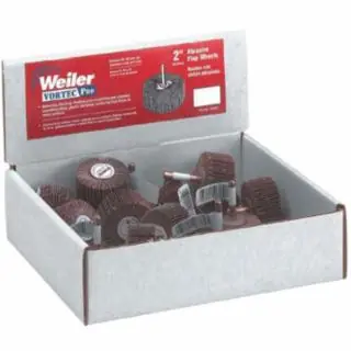 Trusted Brand Weiler 36501 Vp 15Pc 2" Flapwheel Assort