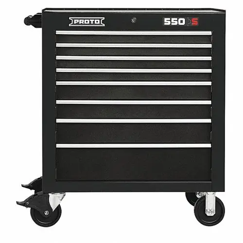 Secure Checkout Proto J553441-8BK Roll Cab 34 In 8 Dwr Glblk