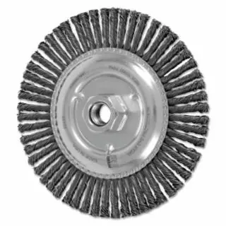 Budget Pferd 82489 6" Stringer Bead Knot Wheel .020 Cs 5/8-11 Thrd