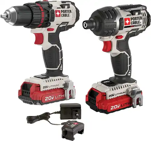 Porter Cable PCCK602L2 20V Max Lithium Ion 2 Tool Combo Kit In Demand