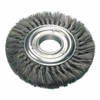 Pferd 82038 10" Knot Wheel Brush Double Row .012 Cs Wire 2"A Authentic