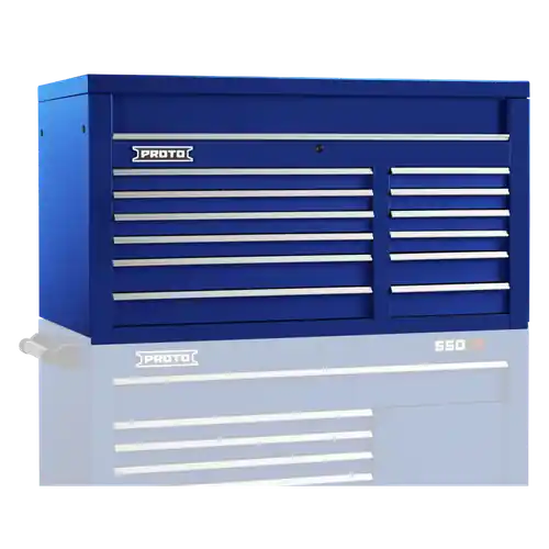Price Drop Proto J555027-12BL Top Chest 50 In 12 Dwr Blue