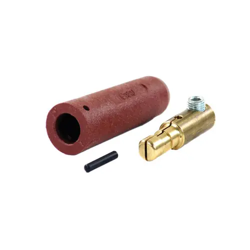 Cooper Interconnect E1010-101 Connector Red Male 8-4 Price Drop