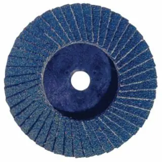 Certified Weiler 50912 3" Bobcat Abrasive Flapdisc-36Z-Flat-Plast Back