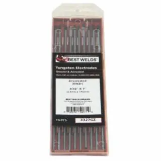 Best Welds 900-183GZ 1/8 X 3 Zirconiated Tungsten 10/Pk (1 PK) Discount