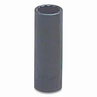 Wright Tool 33618 9/16" 3/8Drive 12-Pt Deep Socket New Release
