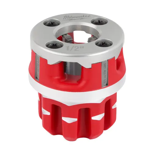 Milwaukee Tool 48-36-1307 Compact 1/2" Alloy NPT Portable Pipe Threading Forged Aluminum Die Head Trusted Brand