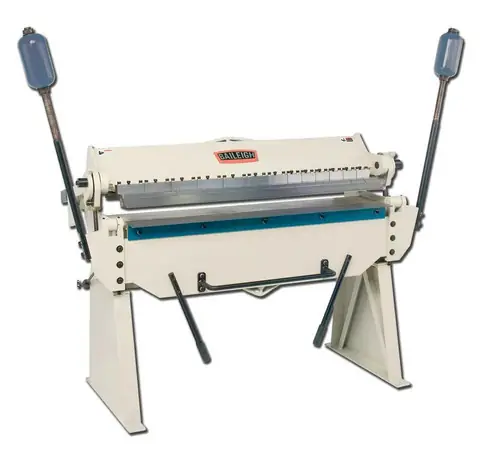 One Day Deal BAILEIGH BA9-1000417 Bb-4814; Manually Operated Box And Pan (Finger) Brake, 4‘ Length, 14 Gauge Mild Steel Capacity