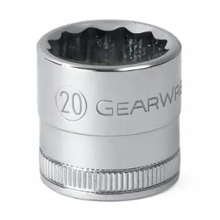 Next Day Delivery Gearwrench 80629 1/2" Drive 6 Point Standard Metric Socket 17 mm