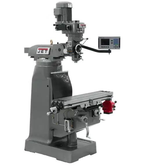Top Rated JET JT9-690168 JTM-1 Mill With ACU-RITE 203 DRO and X-Axis Powerfeed