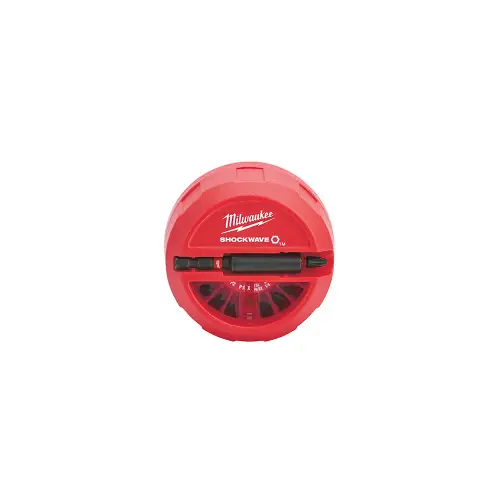 Milwaukee Tool 48-32-4011 22PC SHOCKWAVE Impact Driver Bit Puck (TUBE), 10 Pack Limited Time
