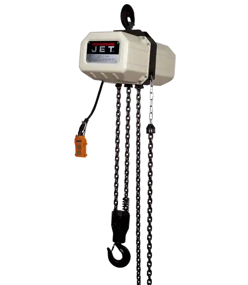 JET JT9-530200 5SS-3C-20, 5 Ton, 3Ph, 20‘ Lift, 230/460V, Prewired 460V Certified