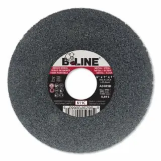 Hot Deal B-Line Abrasives 903-611C 6 x 1 x 1 B-Line T1 Bench Wheel A36R9B Crs (12 EA)