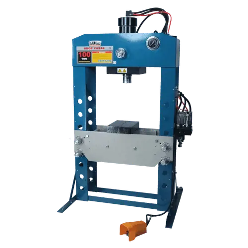 BAILEIGH BA9-1004759 Hsp-100A; 100 Ton Air/Hand Operated H-Frame Press, 11-3/4 in Stoke, Ce Approved Super Sale