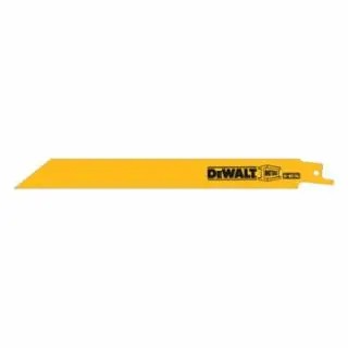 Secure Checkout Dewalt DW4821B 8" 18 Tpi Str Back Bi-Metal Recip Bl (100 Pack)