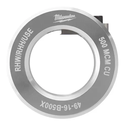 Milwaukee Tool 49-16-B500X 500 MCM Cu & Al RHW / RHH / USE Bushing Place Order