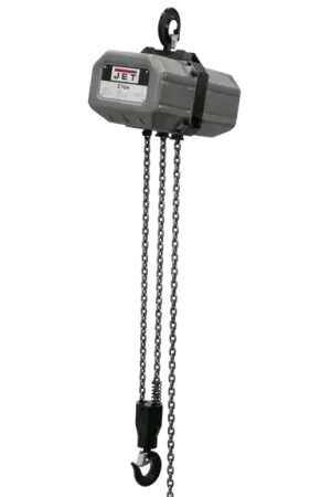 JET JT9-214000 2SS-1C-40, 2 Ton, 1Ph, 40‘ Lift, 115/230V, Prewired 230V Today Only