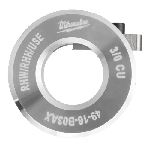 Milwaukee Tool 49-16-B03AX 3/0 AWG Cu & Al RHW / RHH / USE Bushing Hassle-Free Returns