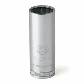 Gearwrench 80820 1/2" Drive 12 Point Deep Metric Socket 22 mm Instant Buy