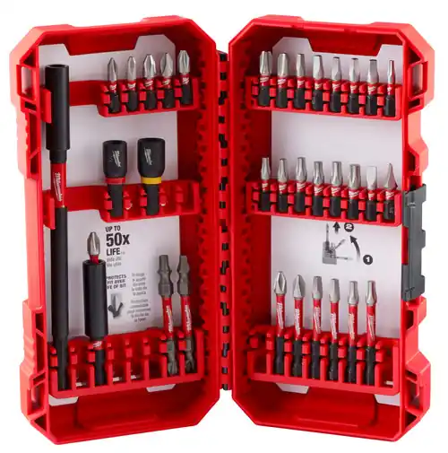 Same Day Shipping Milwaukee Tool 48-32-5101 34PC SHOCKWAVE Impact Duty Driver Bit Set