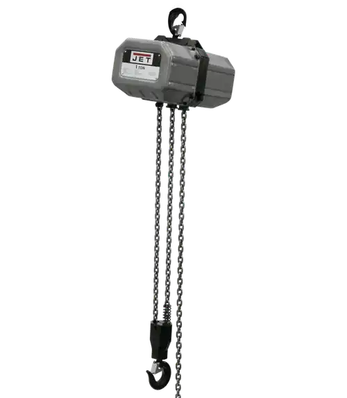 Cheap JET JT9-116000 1SS-1C-60, 1 Ton, 1Ph, 60‘ Lift, 115/230V, Prewired 230V