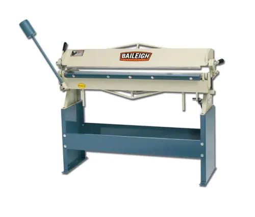 Instant Buy BAILEIGH BA9-1004646 Hb-4816; Manually Operated Hand (Straight) Brake, 4‘ Length,16 Gauge Mild Steel Capacity, Includes Stand