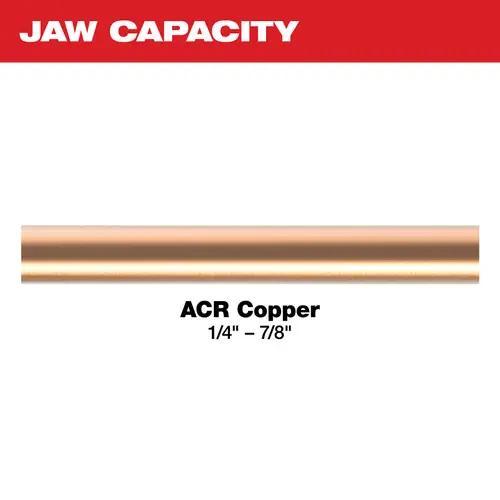 Secure Checkout Milwaukee Tool 49-16-2661M 1/4" - 7/8" Streamline ACR Press Jaw Kit for M18 FORCE LOGIC Press Tools